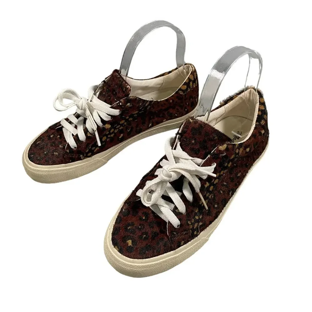 Madewell Calf Hair  Low Top Sneakers Size 7